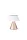 Lexon Luma M Portable Led Lamp with color synchronization - gold