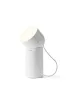 Lexon Orbe Portable Led Lamp with movable head - bright white