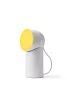 Lexon Orbe Portable Led Lamp with movable head - bright white