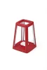Lexon Laternenlampe - dunkelrot
