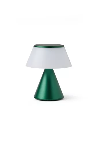 Lexon Luma S Mini continuously synchronizable Led Lamp - dark green