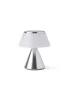 Lexon Luma S Mini continuously synchronizable Led Lamp - aluminum
