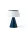 Lexon Luma XL continuously synchronizable Led Lamp - dark blue