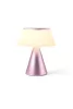 Lexon Luma XL continuously synchronizable Led Lamp - pale pink