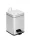 Mediclinics Cube, Edelstahl-Tretmülleimer 6L - glänzend