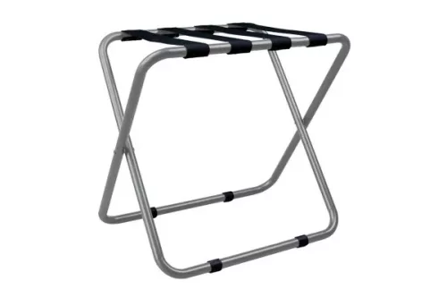 SAFARI EZUST bőröndtartó állvány Ezüst acél