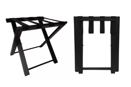 SAMBA-BL bőröndtartó állvány Fekete