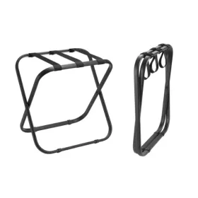 SIXX bőröndtartó állvány Fekete acél