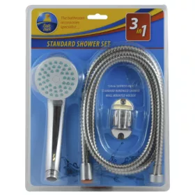 Duschset - 3-teilig mit Standard-Brausekopf
