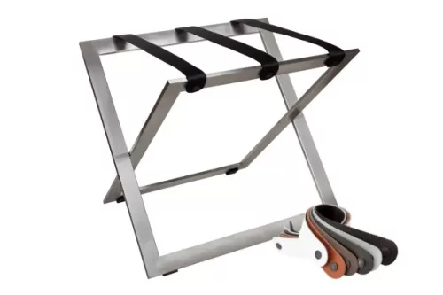 STAND-STEEL bőröndtartó állvány Rozsdamentes acél