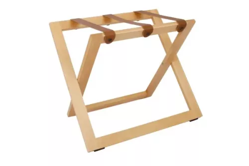 STAND bőröndtartó állvány Natur