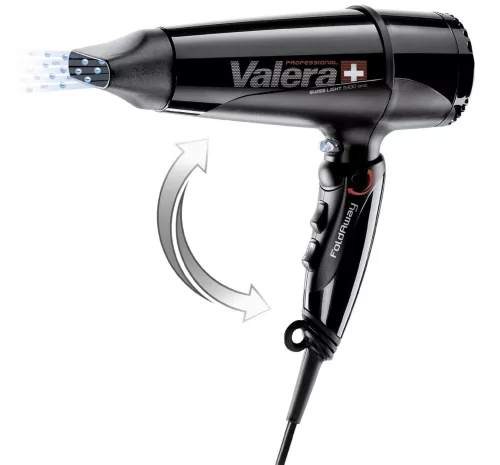 Valera Swiss Light 5400 Fold Away Ionic TF 2000 W - Der faltbare ultraleichte Haartrockner mit Ionen-Generator