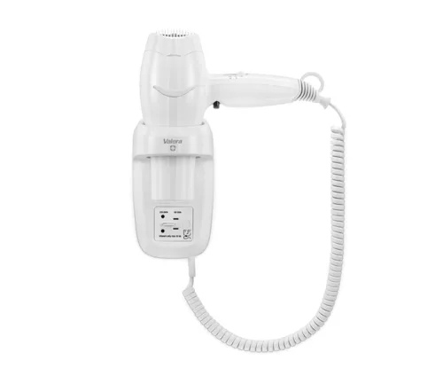 Valera Excel 1600 Shaver Weiß Wand-Haartrockner mit Rasiersteckdose