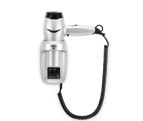 Valera Excel 1600 Shaver Silver Wand-Haartrockner mit Rasiersteckdose