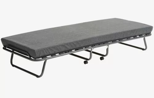 Beistellbett Dunkelgrau 80X190