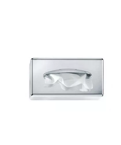 Kosmetiktuchhalter verchromt, ABS-Kunststoff