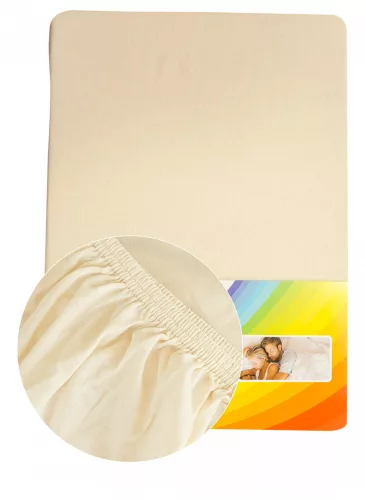 SPANNBETTLAKEN ECRU 100088   90-100x200 (auf Bestellung: min.30 Stk.)