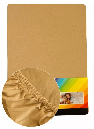SPANNBETTLAKEN CREME 6801   90-100x200 (auf Bestellung: min.30 Stk.)