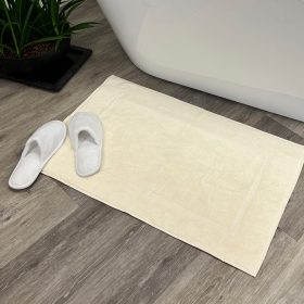 Kényelmes fürdőszobaszőnyeg Elefántcsont 50x80, 700 g