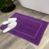 Kényelmes fürdőszobaszőnyeg Lila 50x80, 700 g