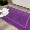 Kényelmes fürdőszobaszőnyeg Lila 50x80, 700 g