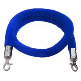 Kék velúr kordonkötél, 180cm (VKKK18)