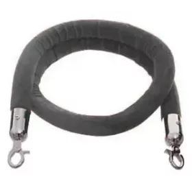 Szürke velúr kordonkötél, 150cm (VKSZK15)