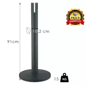 XXL szalagos kordonoszlop, 10m, szalag nélkül (XXLOF)