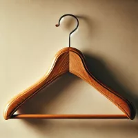 Kleiderbügel aus Holz