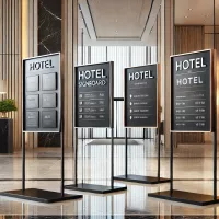 Stopp- und Hinweisschilder