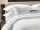 BETTDECKENBEZUG / 2cm  GESTREIFT  Hotel 140x200 cm 50% Baumwolle - 50% Polyester 150g