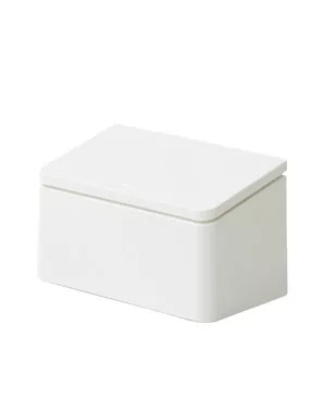 Flaches Rechteck weiß