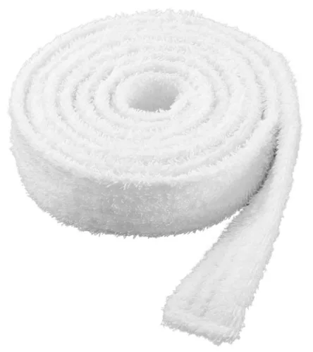 Bademantelgürtel, weißes Frottee (185 cm)