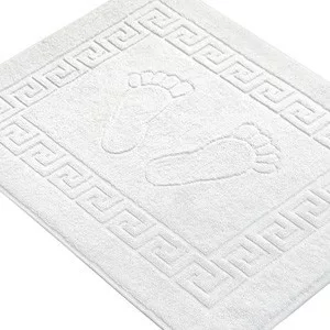 Badvorleger Pfotenmuster Weiß 20 / 2 600 gr