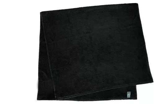 Handtuch Farbig Schwarz  70513  30x50 GLATT